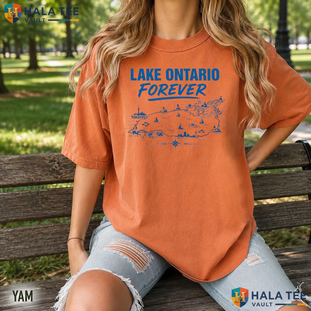 Ontario Forever Retro Style T-Shirt Great Lakes Canada Satire Graphic