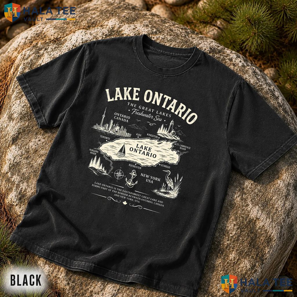 Ontario Humor Comfort Colors Shirt Great Lakes Canada Vacation Apparel