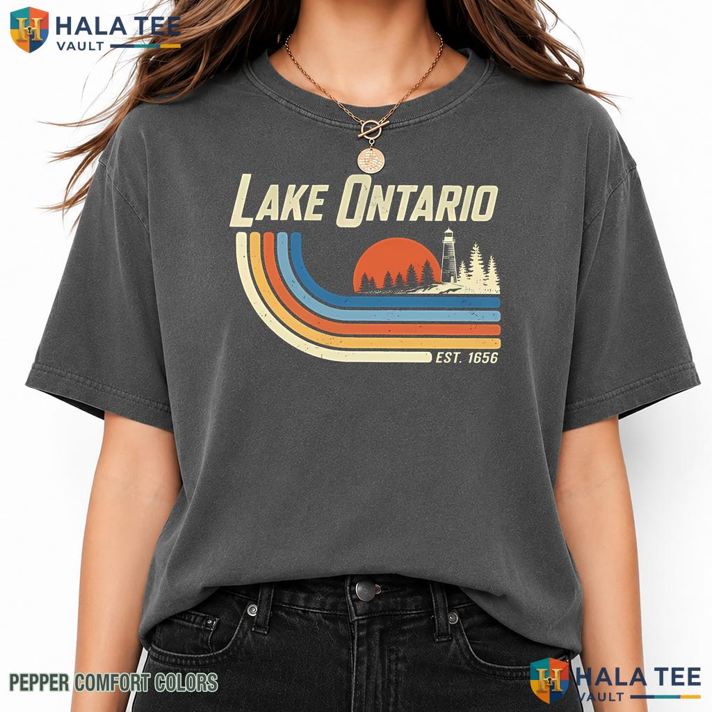 Ontario Pride Comfort Colors T-Shirt Great Lakes Canada Heritage Graphic