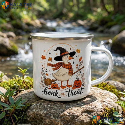 Orange Sleepy Ghost Halloween Accent Mug Funny Mornings Are A Boo Ceramic Coffee Mug