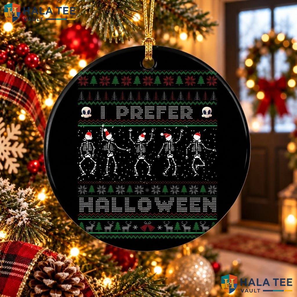 Prefer Halloween Christmas Ornament Spooky Funny Holiday Decor Gift