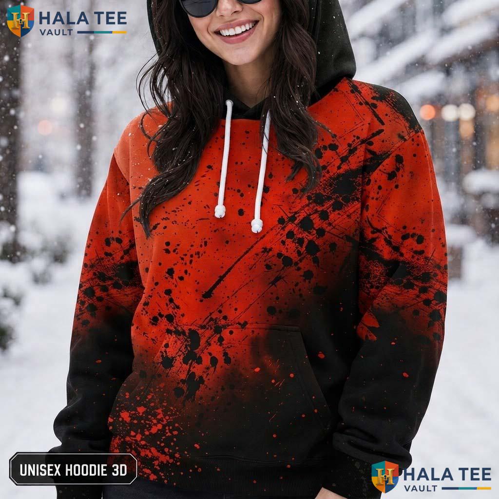 Red Black Kids Galaxy Hoodie Novelty 3D Printed Pullover Girl Boy Top AOP Hoodie
