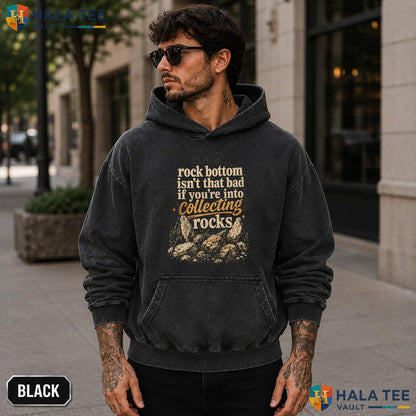 Rock Bottom Isnt Acid Washed T-Shirt That Bad Funny Collector Graphic Apparel