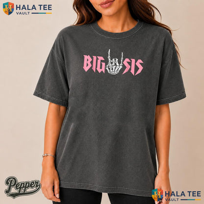 Sister Bad Two The Bone Comfort Colors Shirt 2nd Birthday Party Apparel