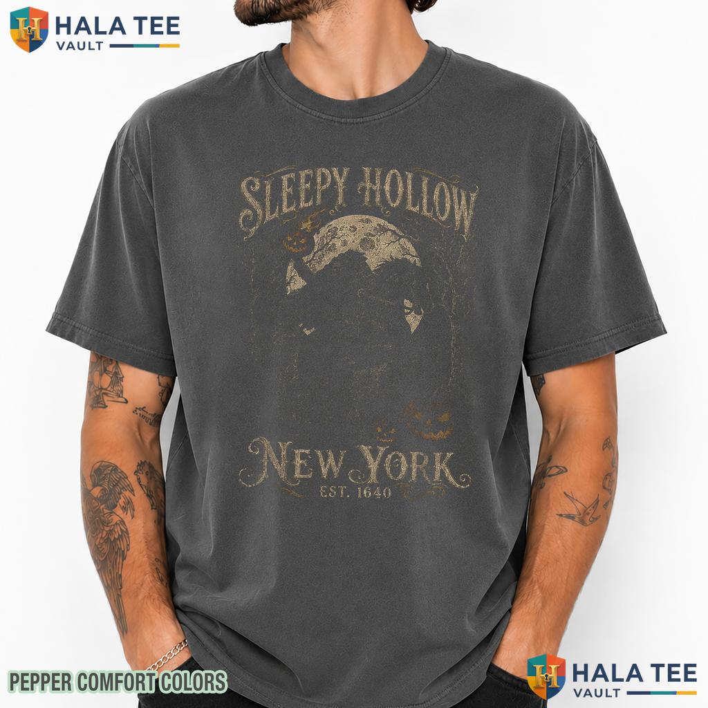 Sleepy Hollow Headless Horseman Comfort Colors T-Shirt Bookish Top