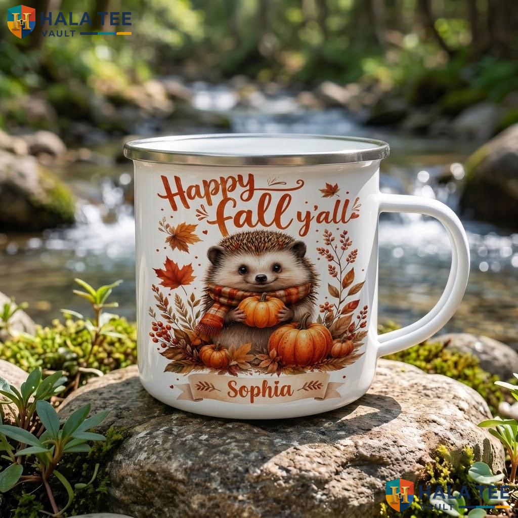 Spooky Boo Halloween Ceramic Mug Personalized Cute Trick Or Treat Coffee Accent Mug