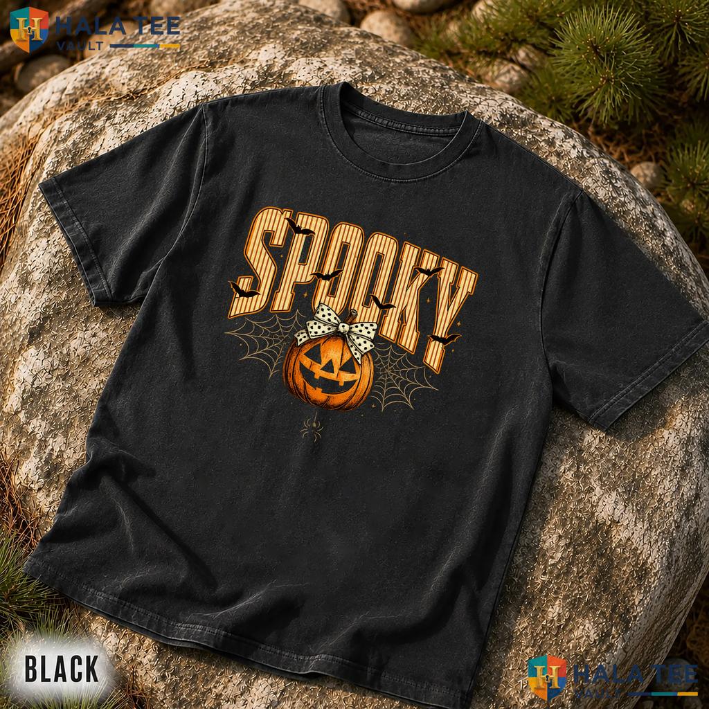 Spooky Season Ghosts Comfort Colors T Shirt Halloween Party Graphic Apparel