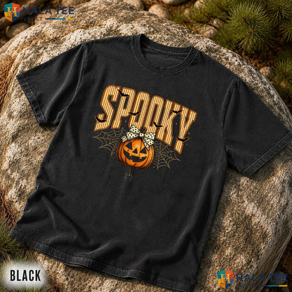 Spooky Season Ghosts Comfort Colors T Shirt Halloween Party Graphic Apparel