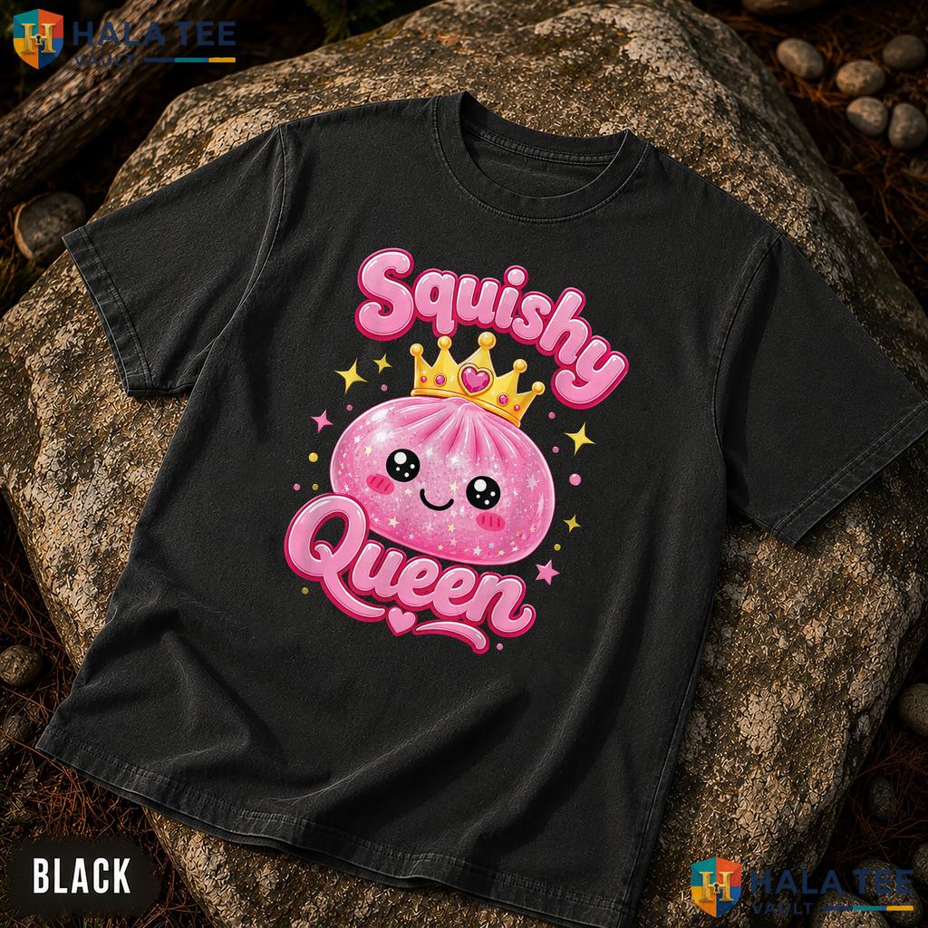 Squishy Queen Dumpling Comfort Colors T-Shirt Cute Kawaii Birthday Apparel