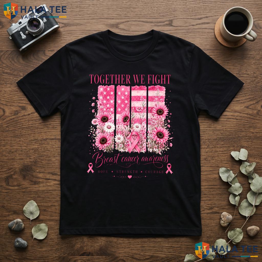 Support Squad Pink Ribbon Tee Breast Cancer Awareness Apparel Top Adult