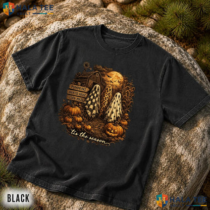 Tis The Season Ghost Comfort Colors T Shirt Spooky Halloween Holiday Gear
