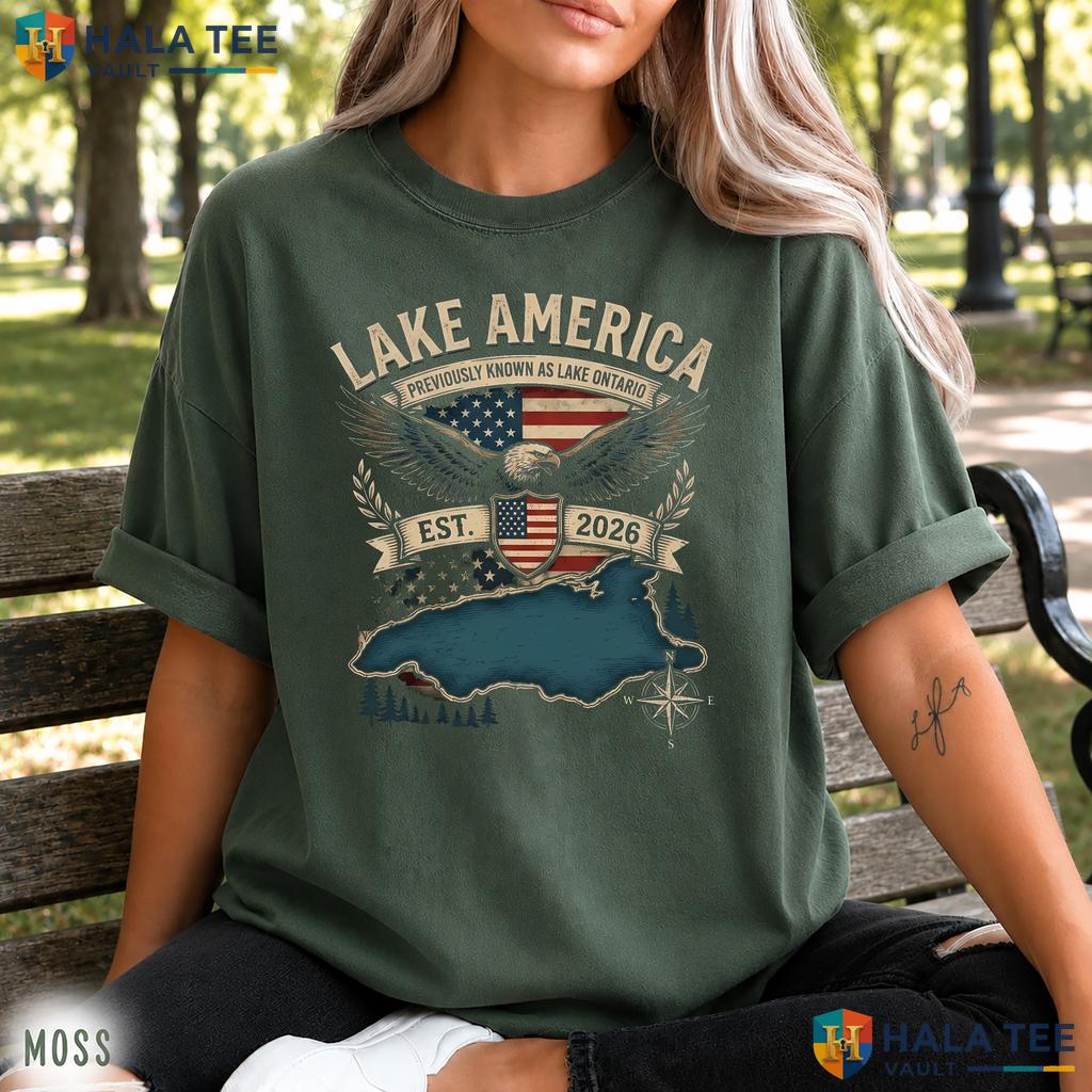 USA Previously Comfort Colors Shirt Lake America Ontario Satire Apparel