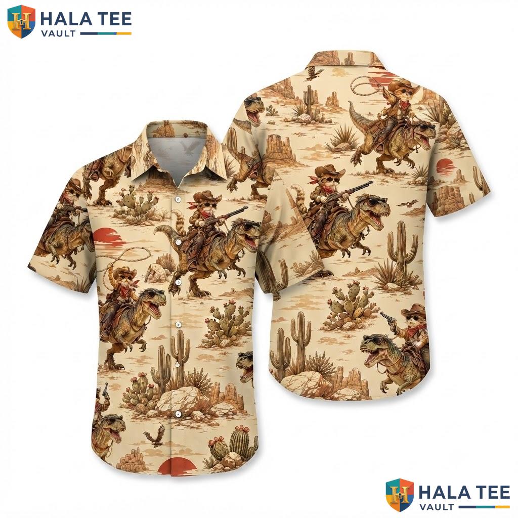 Vintage Wildlife Tropical Hawaiian Shirt Multicoloured Brown Casual Top