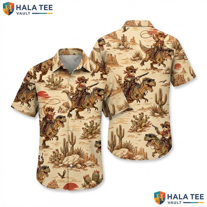 Vintage Wildlife Tropical Hawaiian Shirt Multicoloured Brown Casual Top