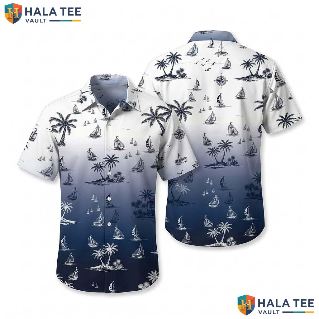 White Funny Novelty Hawaiian Shirt Mens Crazy Graphic Aloha Beach Top