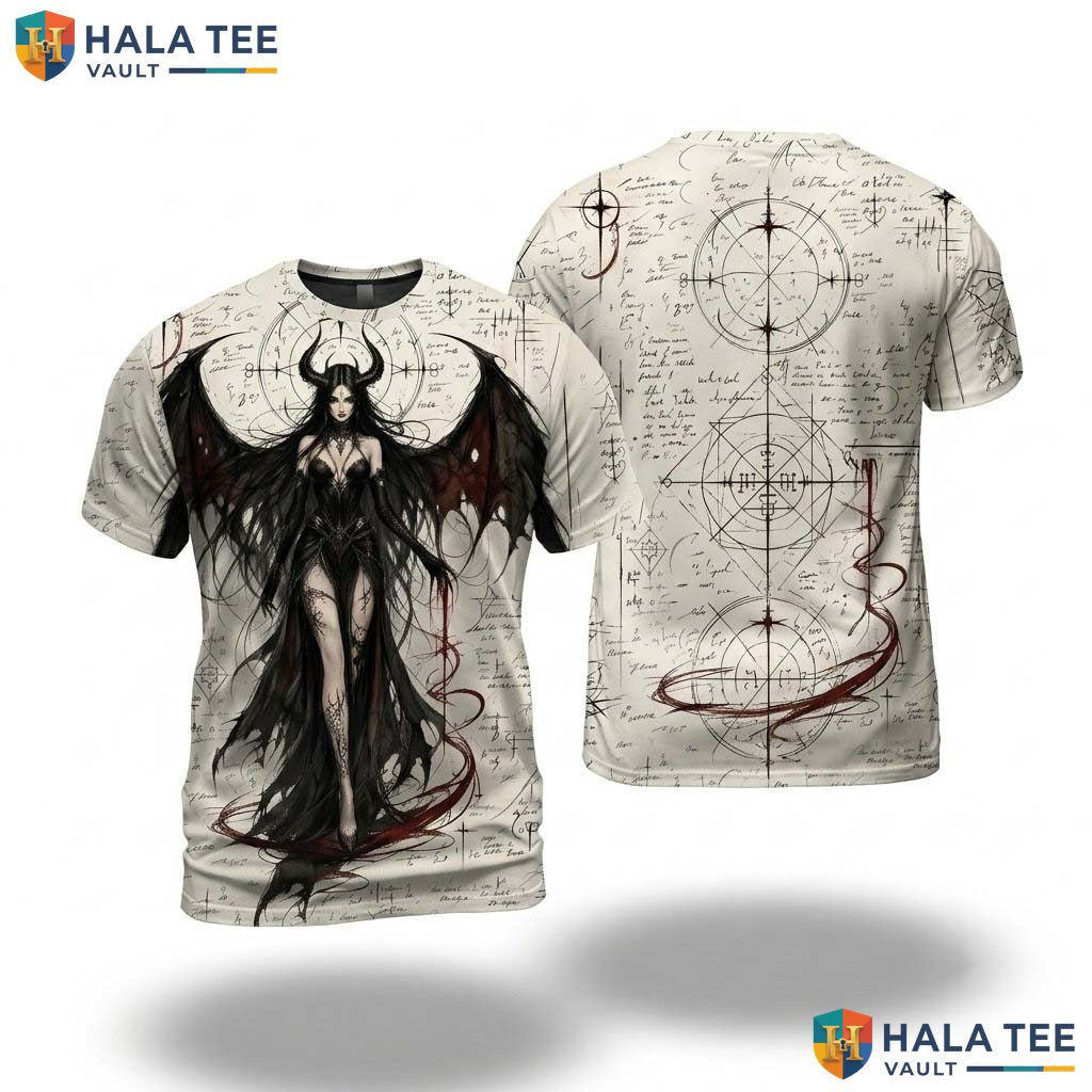 White Novelty Costume AOP T-Shirt Mens Funny Party Halloween Cosplay Top